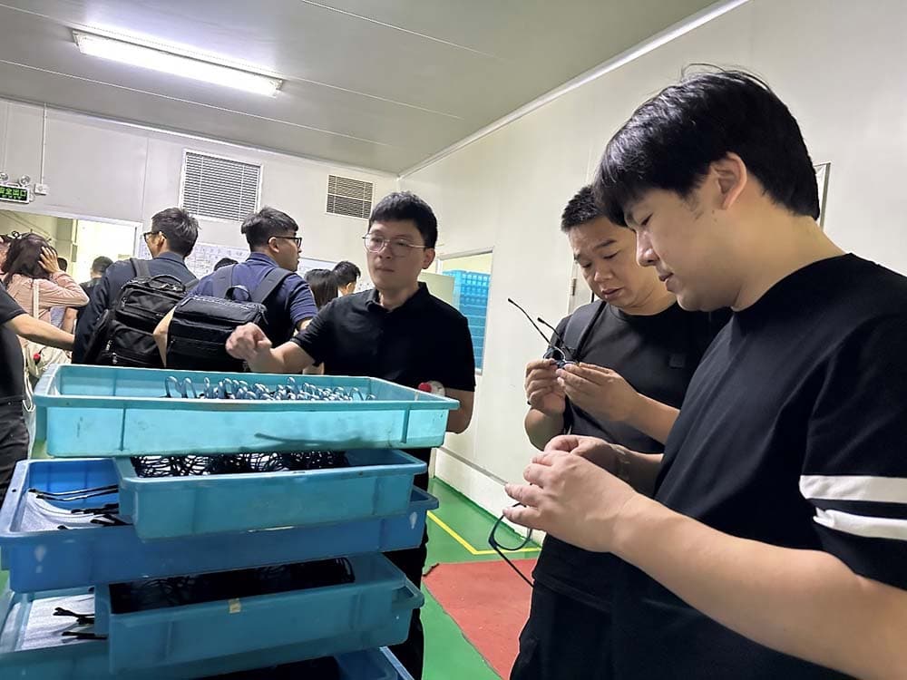 2023年6月14日 青委会受邀参加温州市眼镜商会青年委员会举行的第二季“眼镜行业青年才俊温州行”活动