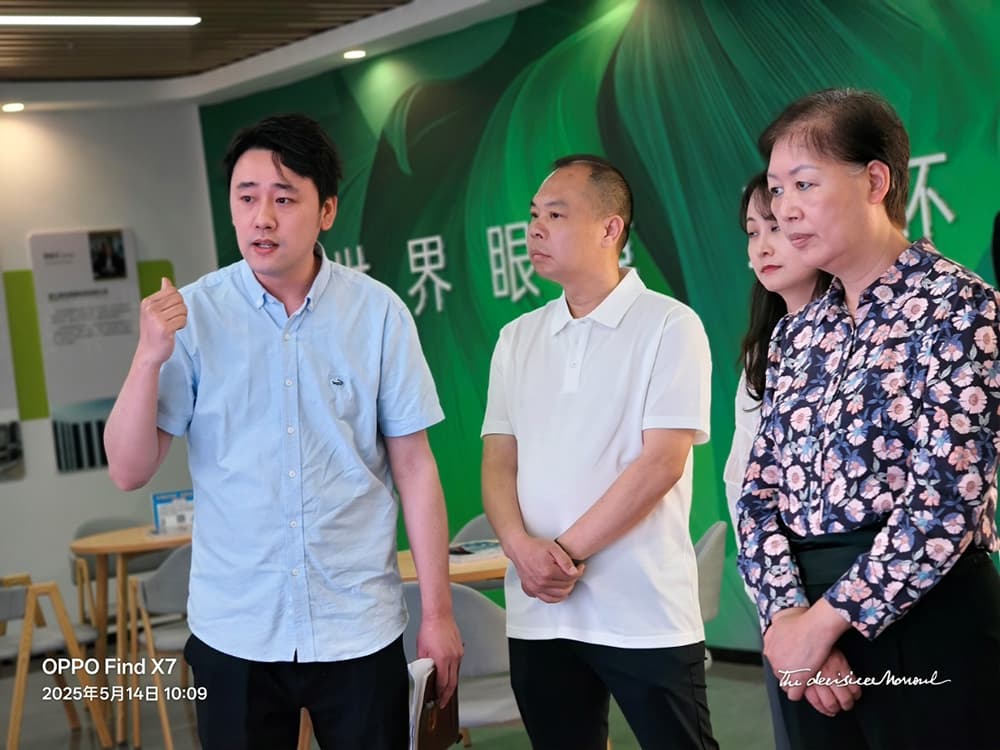 台州市市委常委、组织部部长朱巧湘率队前往玉环眼镜产业园区，就组织工作护航三大牵引性抓手攻坚年的相关情况展开深入调研